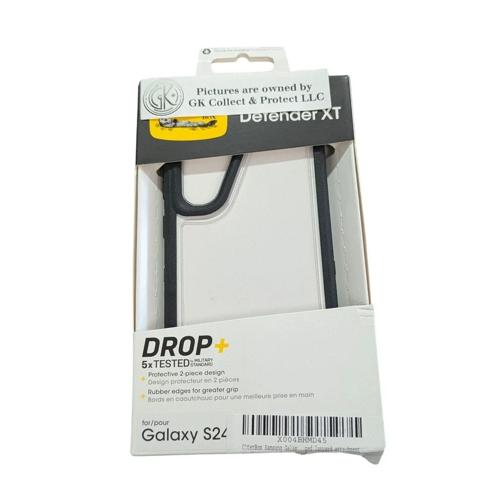 Mm8N Samsung Galaxy S24 Case By Ottorbox Model Defender XT, In Clear‎ & Black